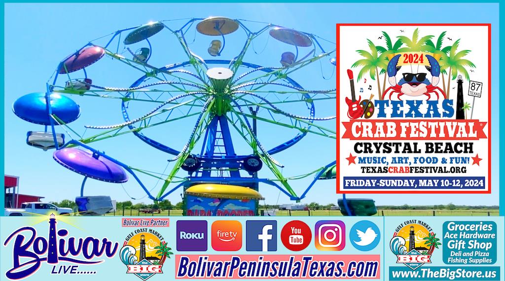 Join Us for The Texas Crab Festival 2024 in Crystal Beach, Texas.