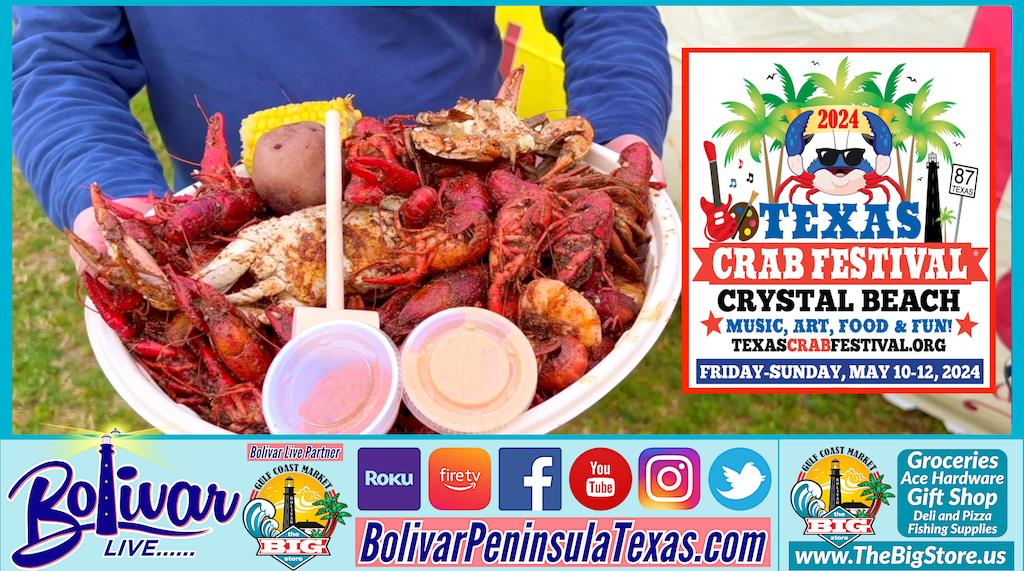 Live Music, Texas Crab Festival 2024, Crystal Beach, Texas