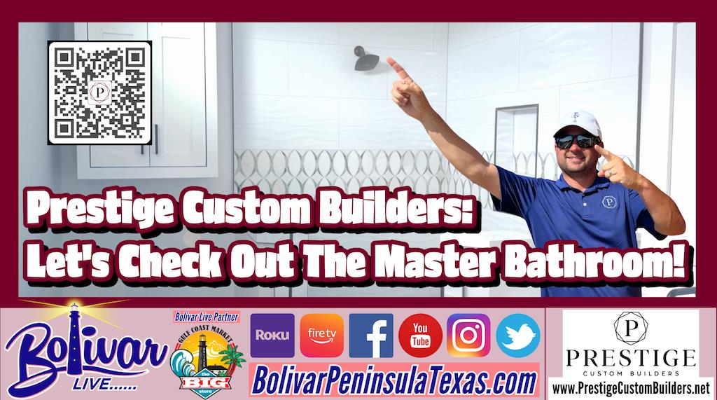 Prestige Custom Builders Let's Check Out The Master Bathroom.