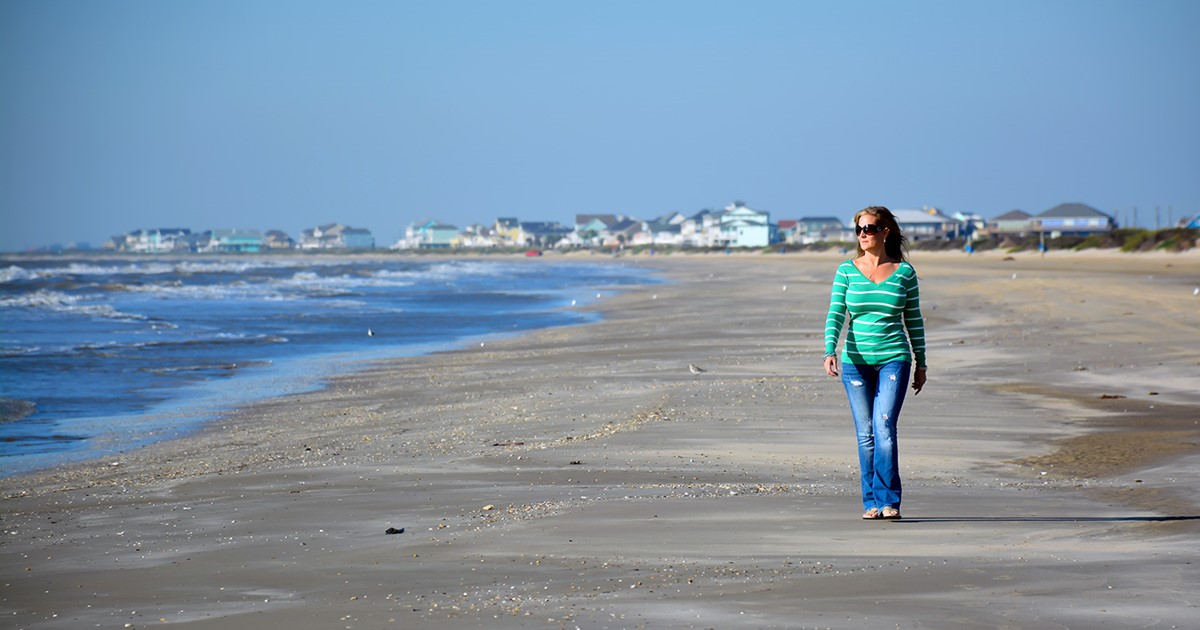 Bolivar Peninsula Outdoors the Beach, North Jetties, Cart Rentals and more! Crystal Beach