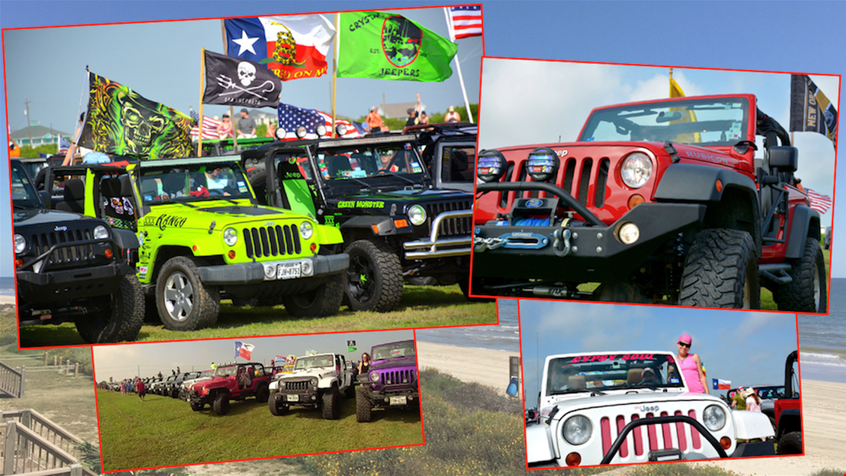 Crystal Beach Texas, A Jeep Lovers and Live Music Weekend Playground on Bolivar Peninsula.