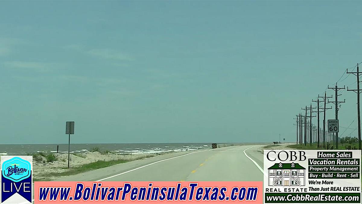 A Coastal Drive On Hwy 87 With Bolivar Live.