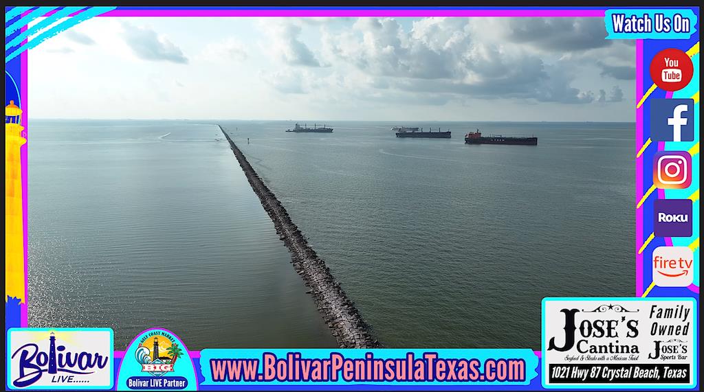 A Look At The Beauty Surrounding The North Jetties On Bolivar Peninsula