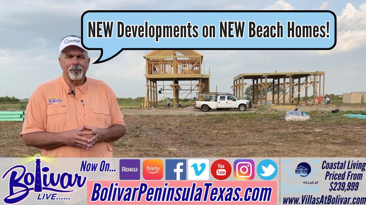 A Look At The NEW Villas At Bolivar Custom Beach Homes.