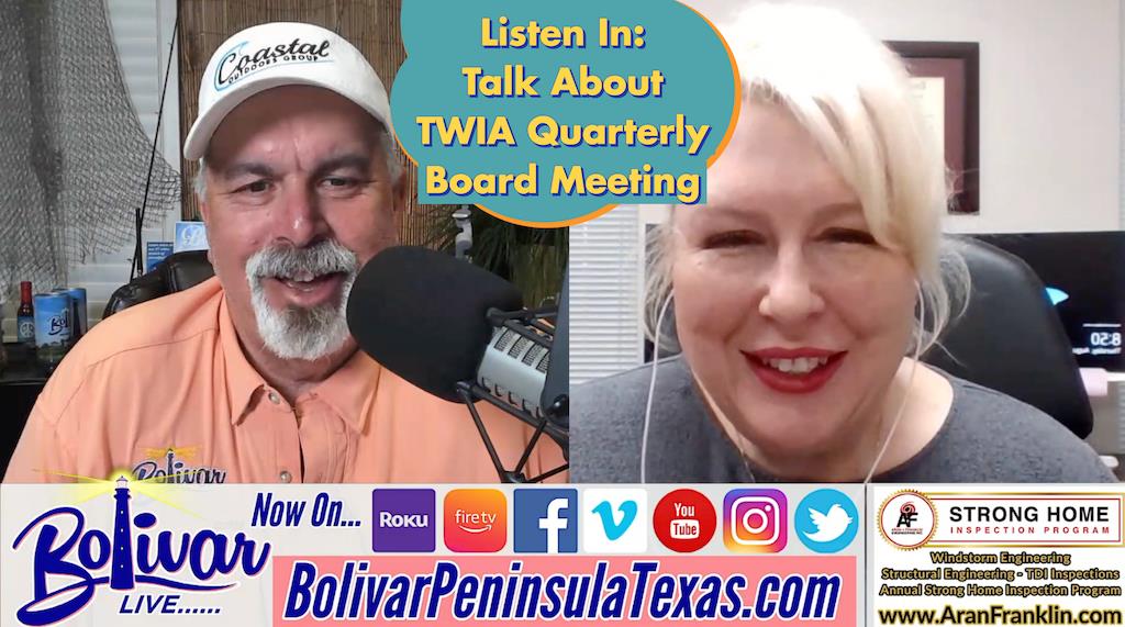 A Look Into The TWIA Quarterly Board Meeting, Last Week In Galveston, Texas.