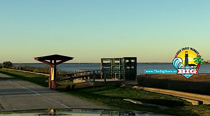 A Morning View Over Galveston Bay From Fort Travis On Bolivar Peninsula!