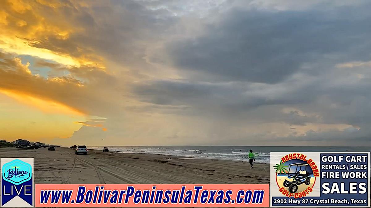 An Eye On The Gulf, Rain Chances, Morning View Beachfront.