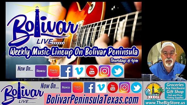 Bands On Bolivar Peninsula, Weekend Outlook, May 18, 2023.