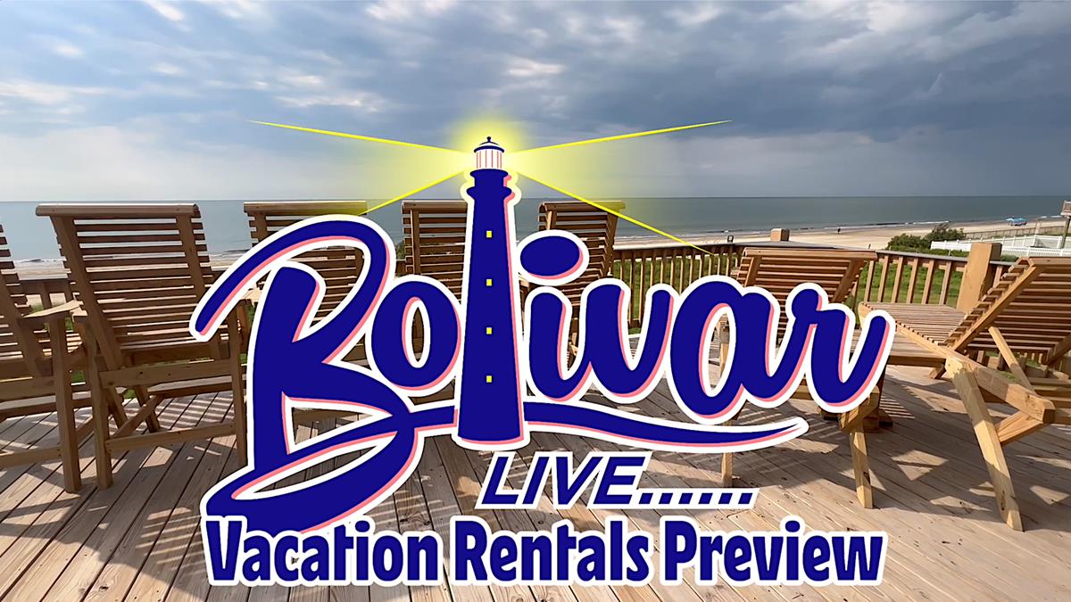Beach House Vacation Rental Preview On Bolivar Peninsula.