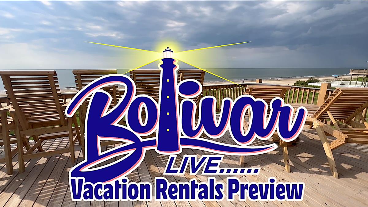 Beach House Vacation Rental Preview On Bolivar Peninsula.