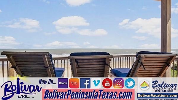Beach House Vacation Rental Preview On Bolivar Peninsula, Magnificent Starfish