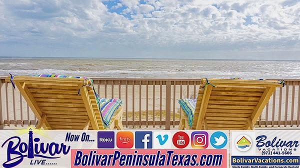 Beach House Vacation Rental Preview, SeaDreams, On Bolivar Peninsula.