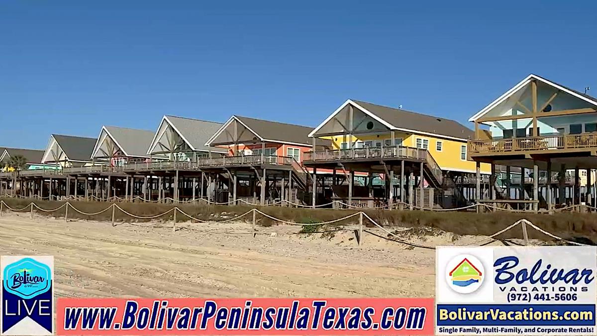 Beach House Vacation Rentals On Bolivar Peninsula.