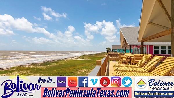 Beachfront Vacation Rental Preview, Serenity On Bolivar Peninsula.