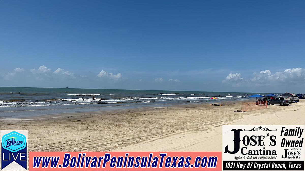 Beachfront View, Come Explore Bolivar Peninsula, You'll Love It.