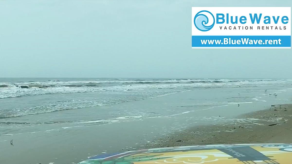 Beachfront View, Texas Crab Festival, Crystal Beach, Texas