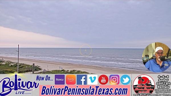 Beachfront View, Weather, and More With Bolivar Live