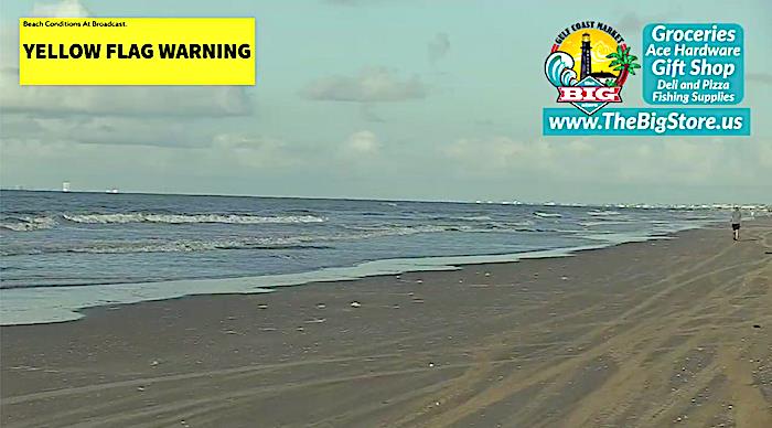 Bolivar LIVE Beachfront In Crystal Beach, Texas With Sunny Skies And A Look At Cristobal!