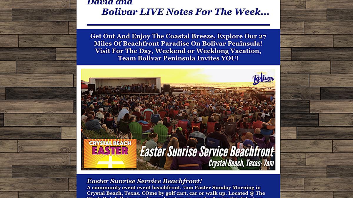 Bolivar LIVE Blast News Letter.