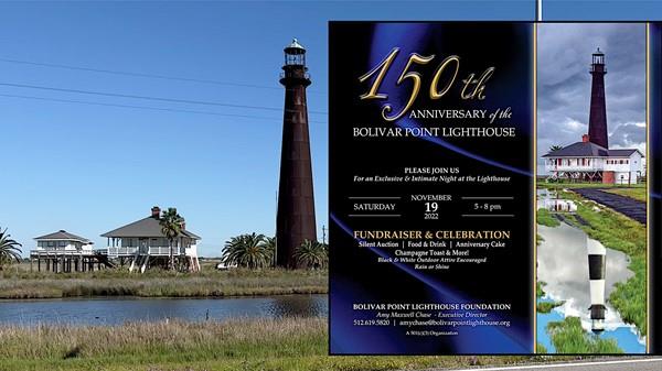 Bolivar Lighthouse 150th Birthday, November 19, 2022.