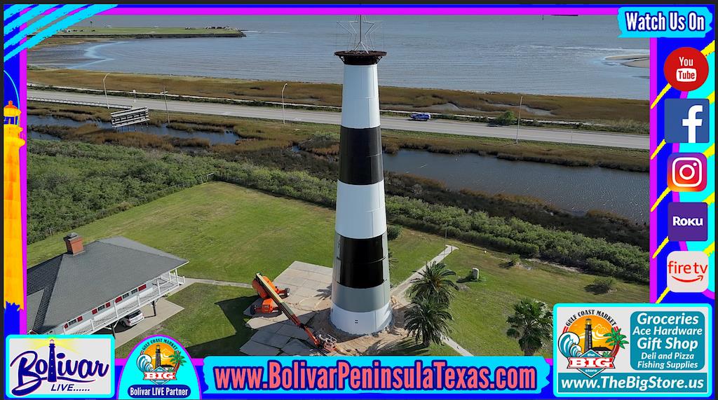 Bolivar Lighthouse Update, Texas History A Transformation Update