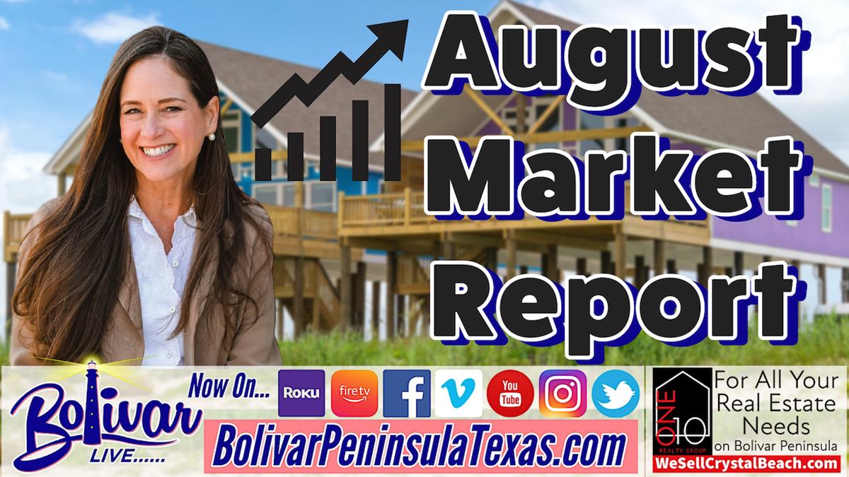 Bolivar Live, And Real Estate Talk With Beth, The August Market Report.