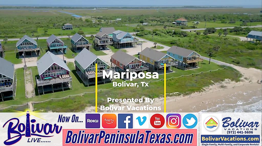 Bolivar Live, Beach Front Vacation Rental Preview, Mariposa.