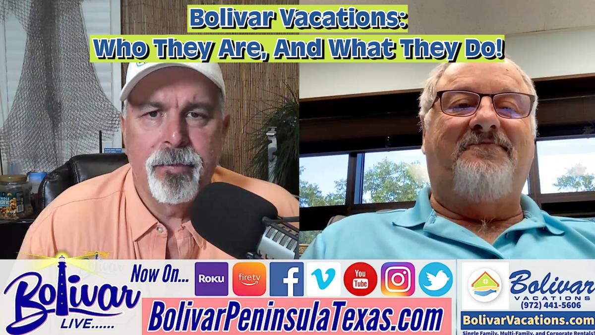 Bolivar Live Vacation Rental Preview With Guest George Scruggs.