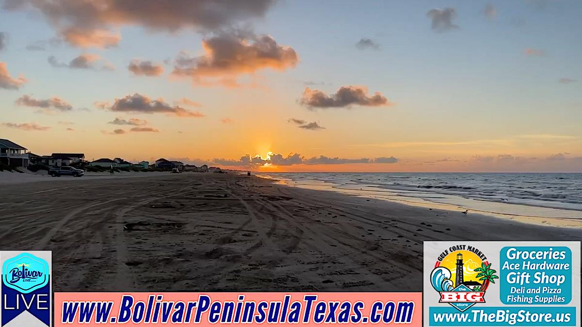 Bolivar Peninsula Beachfront, Kicking Off The Weekend.