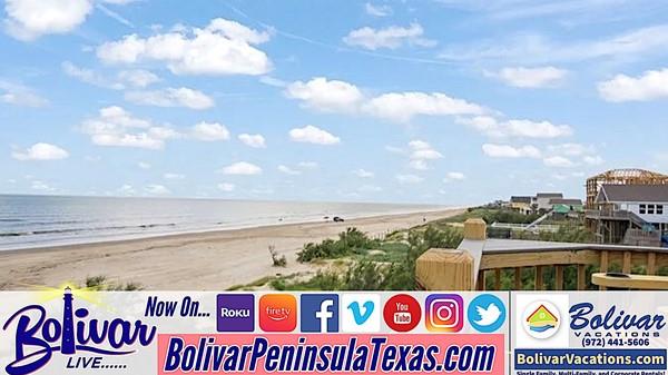 Bolivar Peninsula, Beachfront Vacation Rental Preview, Blue Searenity