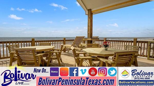 Bolivar Peninsula, Beachfront Vacation Rental Preview, Shenanigans.