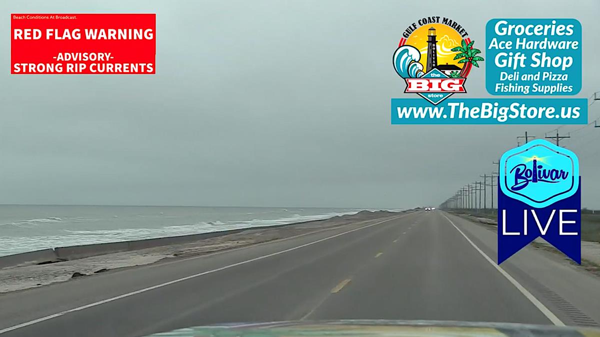 Bolivar Peninsula Hwy 87 Clear To Travel