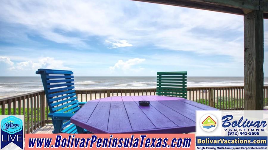 Bolivar Peninsula, Vacation Rental Preview, SunDaze.