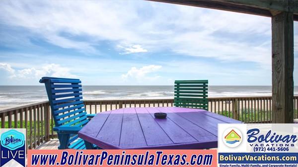 Bolivar Peninsula, Vacation Rental Preview, SunDaze.