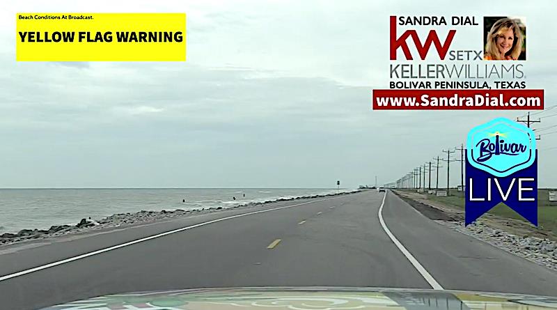 Bolivar Peninsula Watches As Tropical Depression 22 Meanders In The Gulf.