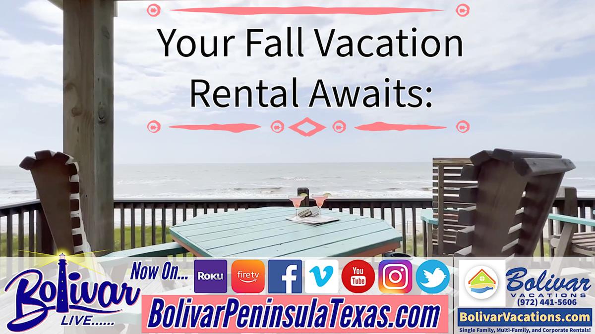 Bolivar Vacation Rentals For Your Fall Getaway.