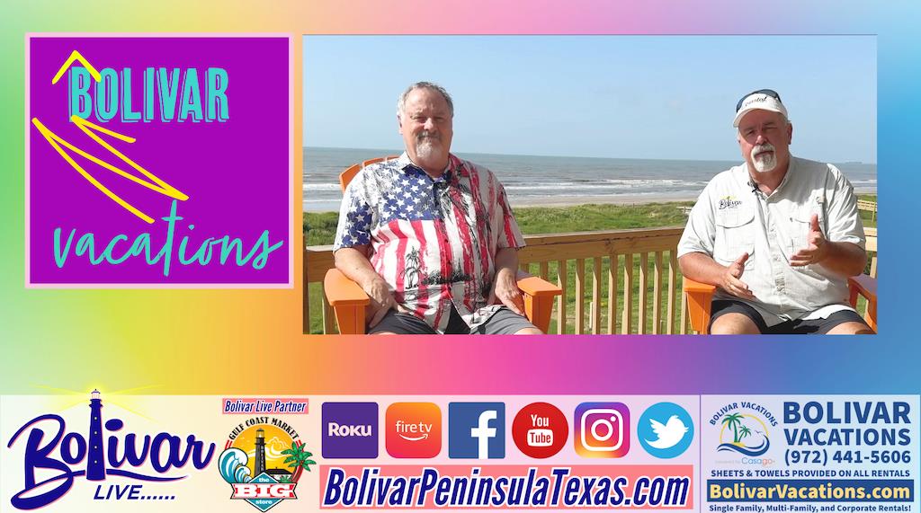 Bolivar Vacations Hurricane Insurance Book Today!