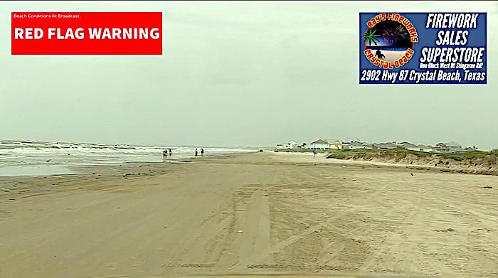 Breaking News From The Beachfront In Crystal Beach, Texas!