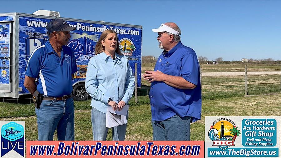 Bulls On Bolivar, April 9, 2022 In Crystal Beach, Texas.