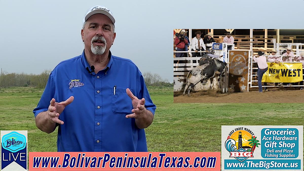 Bulls On Bolivar, Bull Riding On Bolivar Peninsula, This Weekend.