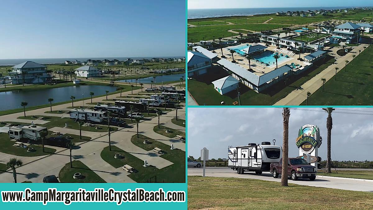 Camp Margaritaville Crystal Beach, Beachfront At It's Best.