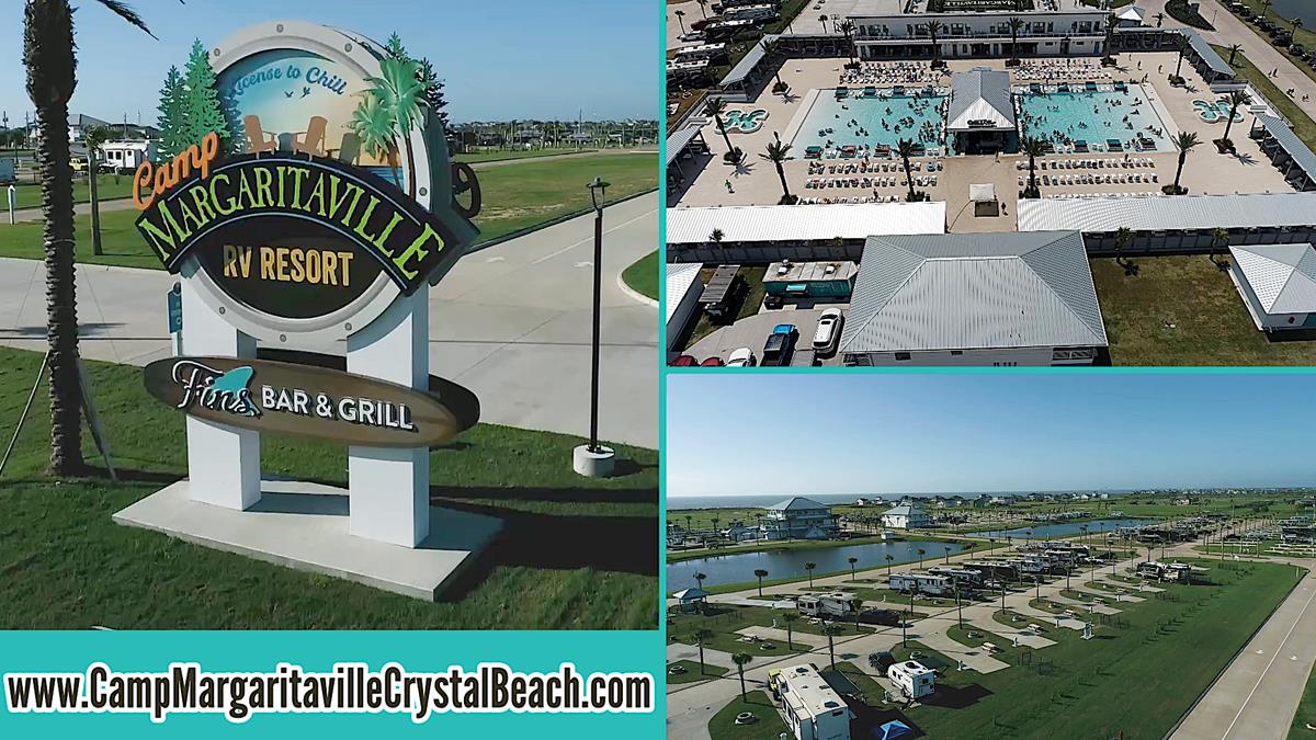 Camp Margaritaville Crystal Beach, Fall Beachfront Vacation.