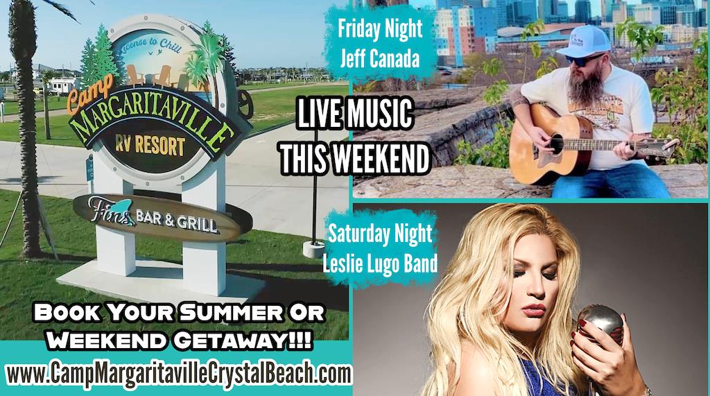 Camp Margaritaville Crystal Beach, Live Music And Fresh Seafood.