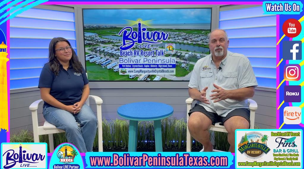 Camp Margaritaville Crystal Beach, Texas, Isabel In The Studio, Beachfront.