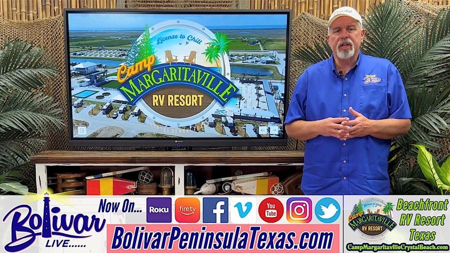 Camp Margaritaville, Crystal Beach, Texas, Live Music and Events.