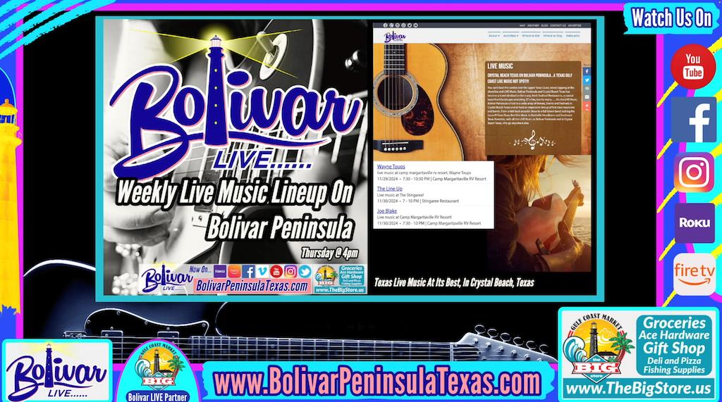 Catch the Best Live Bands on Bolivar This Week