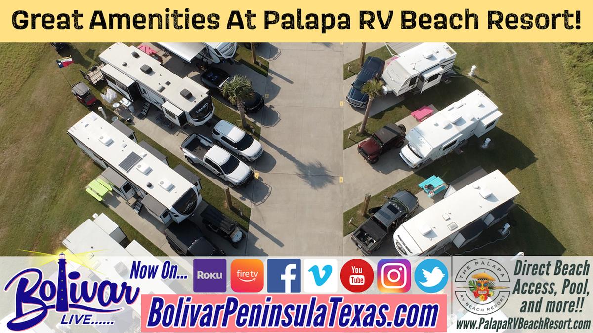 Check Out The NEW Pool At Palapa RV Beach Resort In Crystal Beach, Texas.