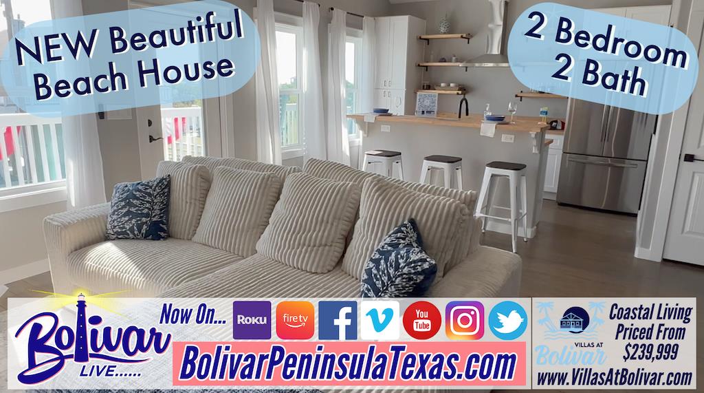 Check Out These NEW, 2 Bedroom/2 Bath Beach Homes, Villas At Bolivar.
