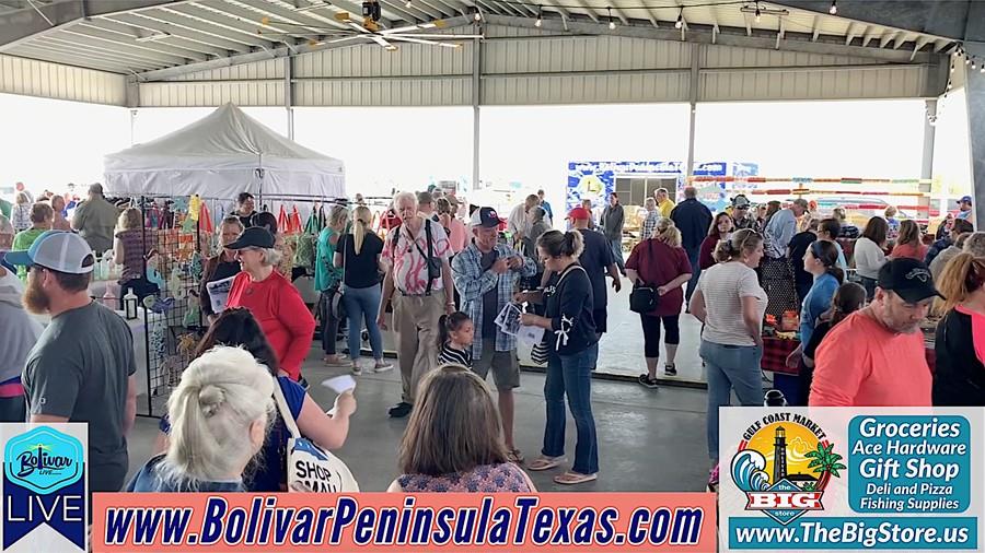 Christmas Market, Thanksgiving Weekend On Bolivar Peninsula.