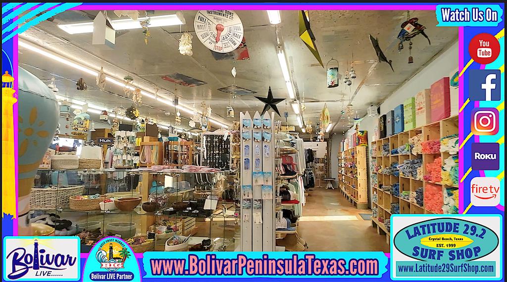 Coastal Surf Shop, And Boutique In Crystal Beach, Texas
